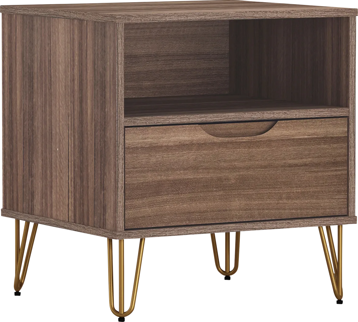 Daylo I Brown Nightstand - Thumbnail - Image 6