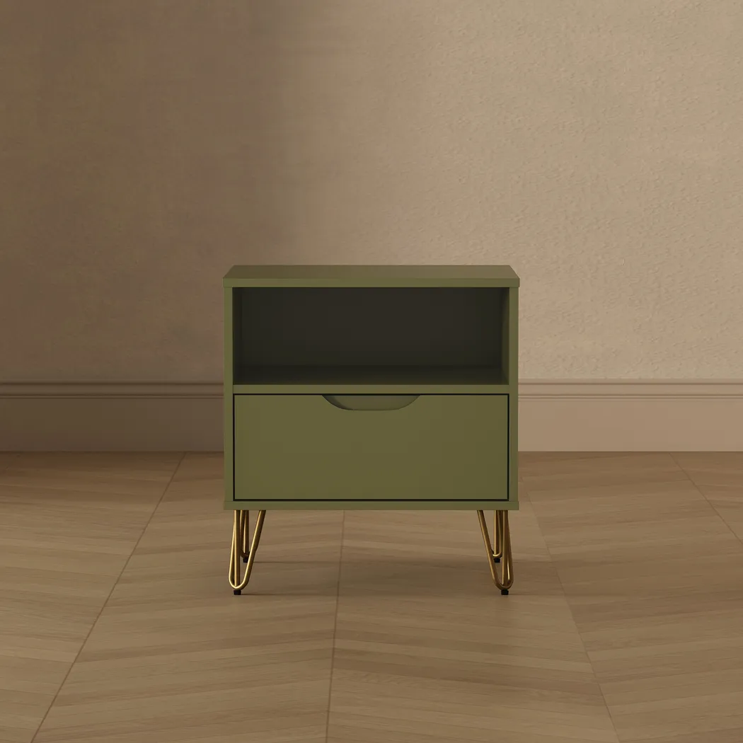 Daylo I Olive Nightstand - Thumbnail - Image 3