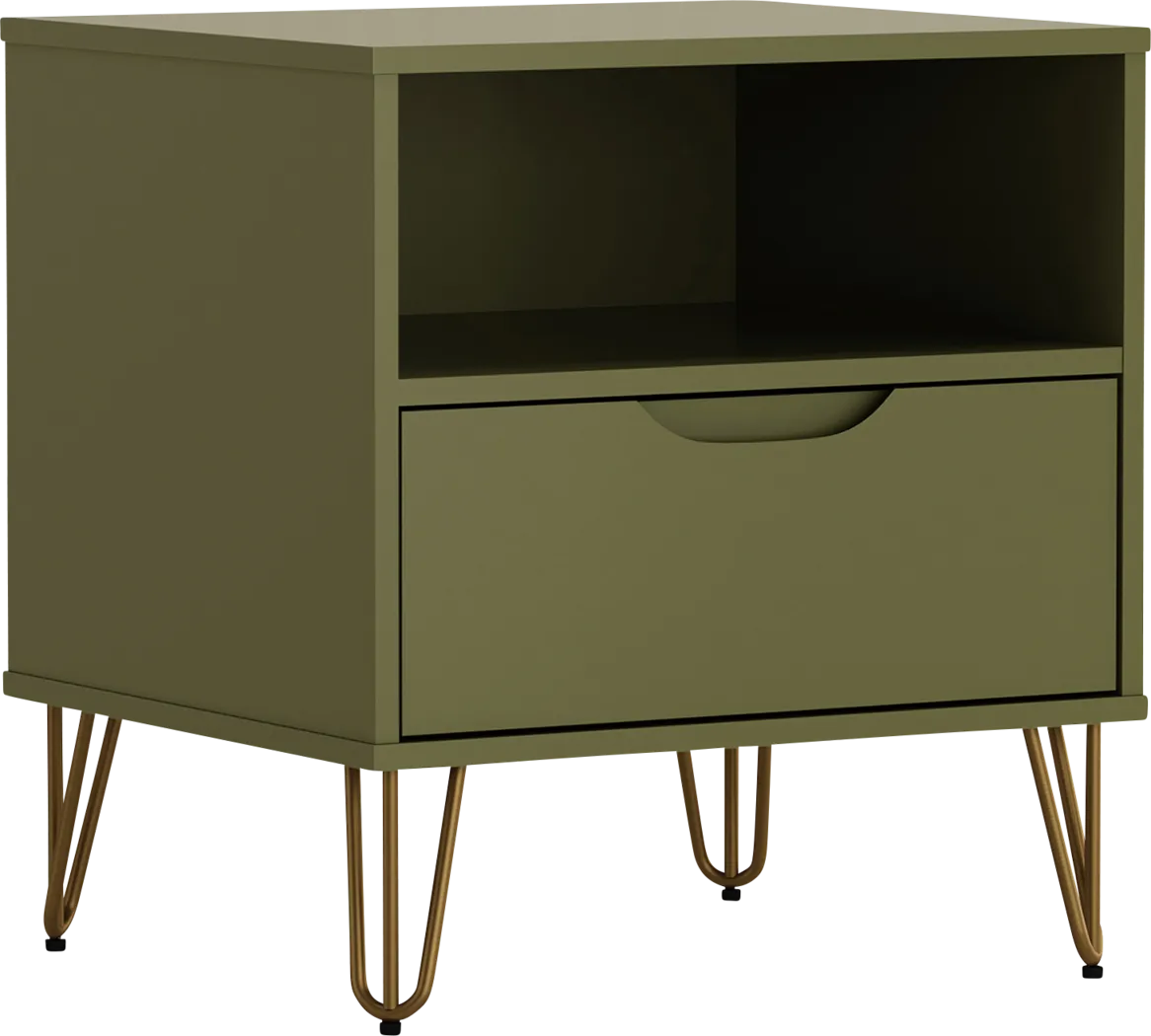 Daylo I Olive Nightstand - Thumbnail - Image 5