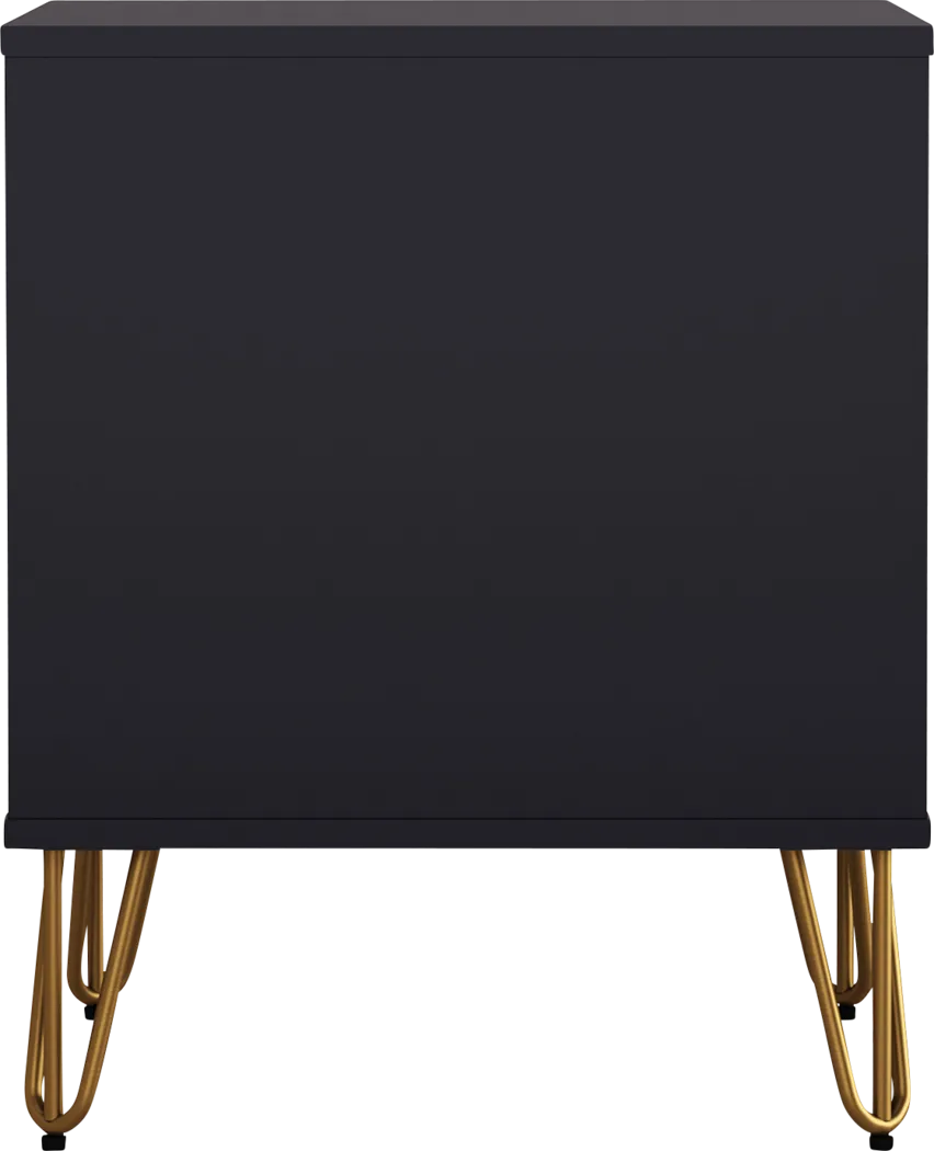 Daylo II Black Nightstand - Thumbnail - Image 5