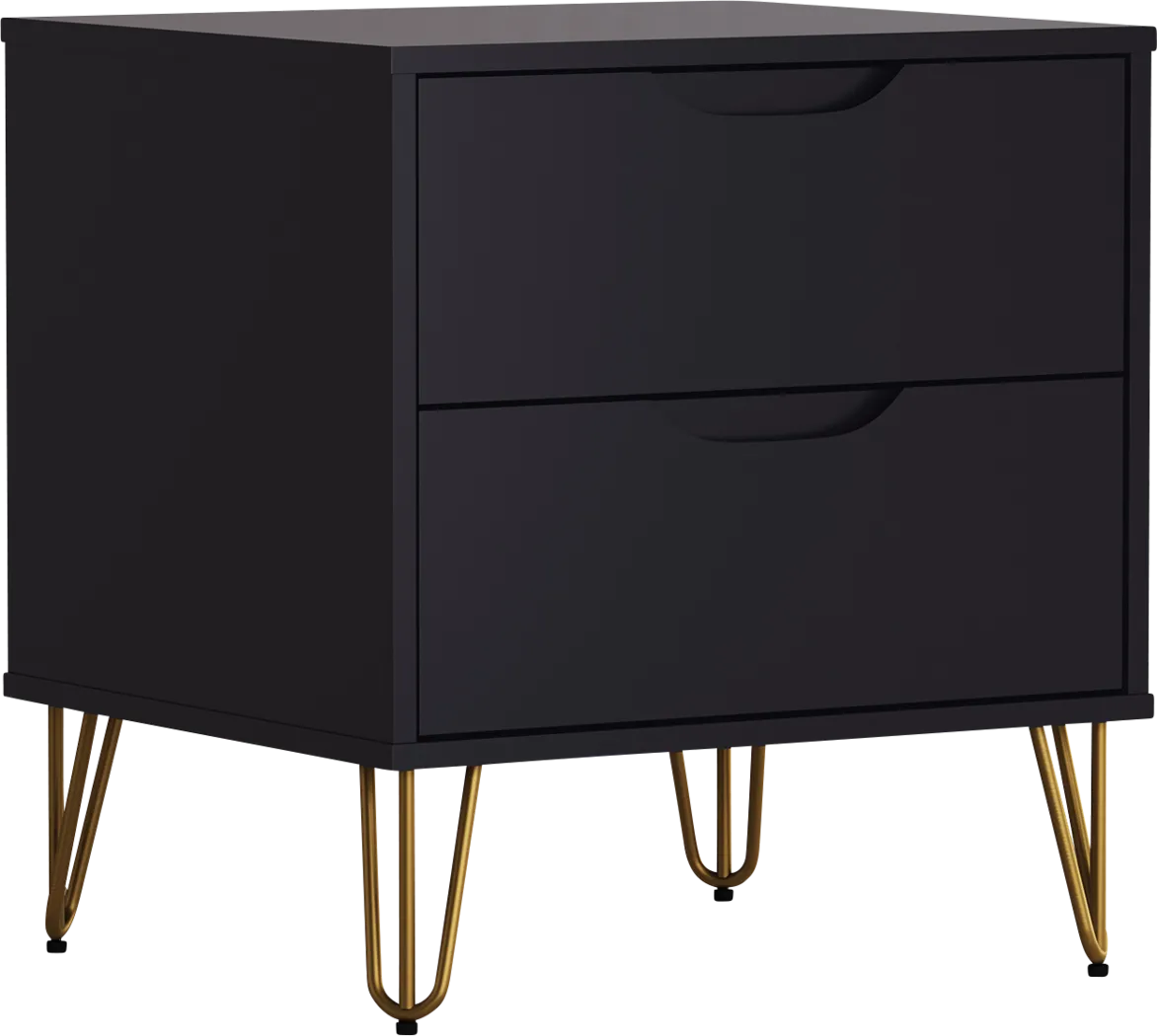 Daylo II Black Nightstand - Thumbnail - Image 6