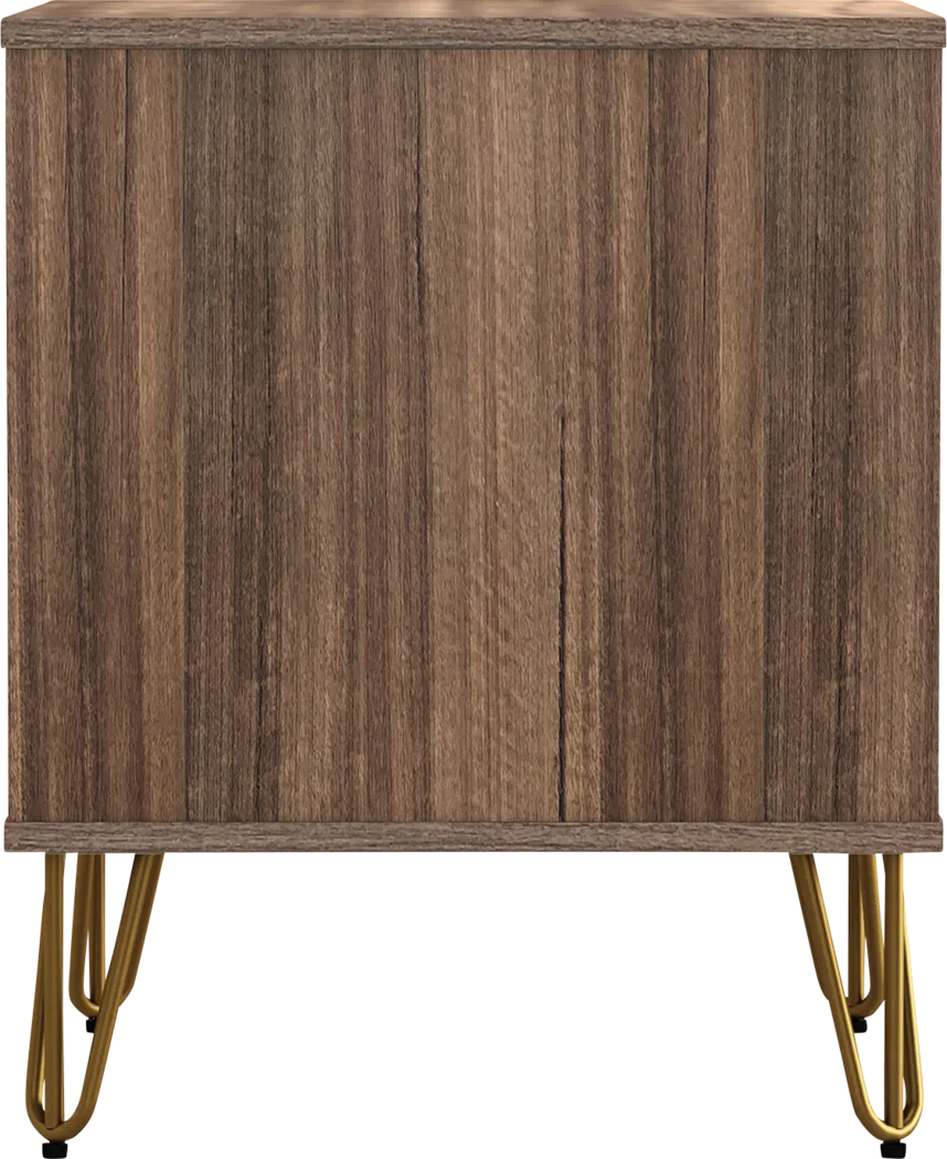 Daylo II Brown Nightstand - Thumbnail - Image 6