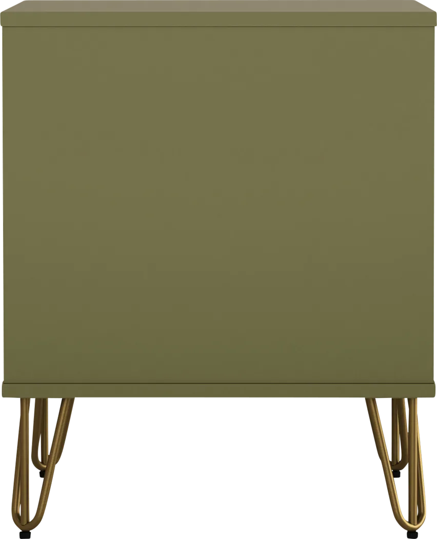 Daylo II Olive Nightstand - Thumbnail - Image 3