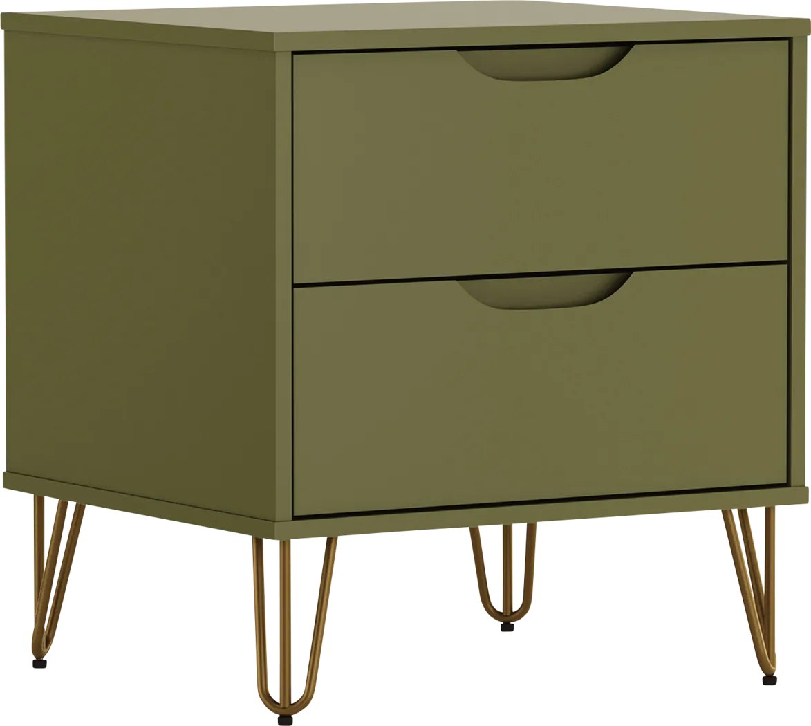 Daylo II Olive Nightstand - Thumbnail - Image 4