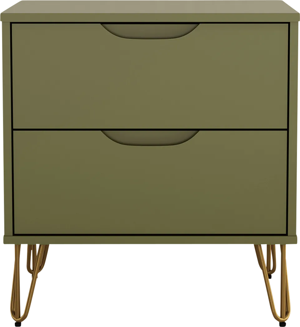 Daylo II Olive Nightstand - Thumbnail - Image 5