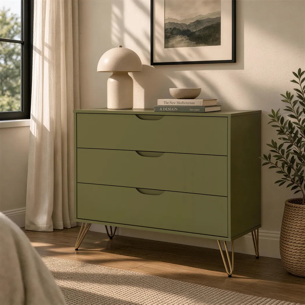 Daylo Olive Dresser - Thumbnail - Image 2