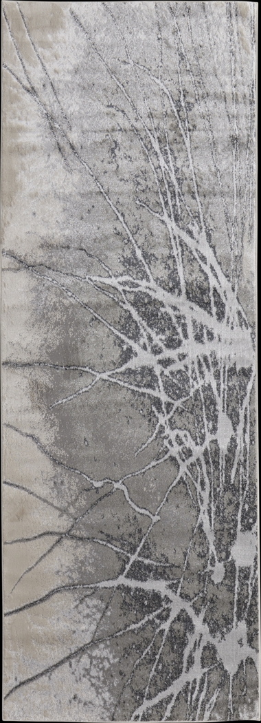 Daymere Silver 2'10 x 7'10 Runner Rug - Thumbnail - Image 1