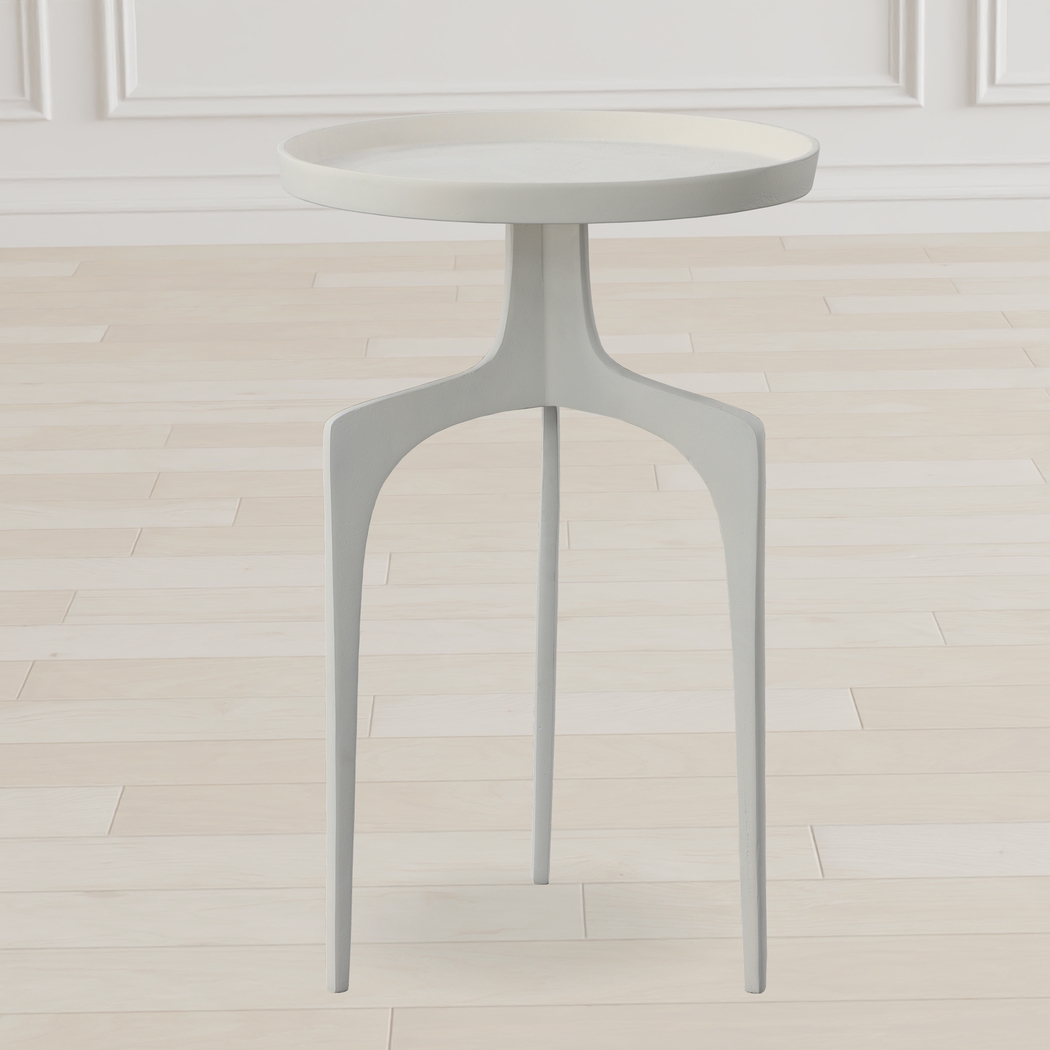 Daysy White Accent Table - Thumbnail - Image 2