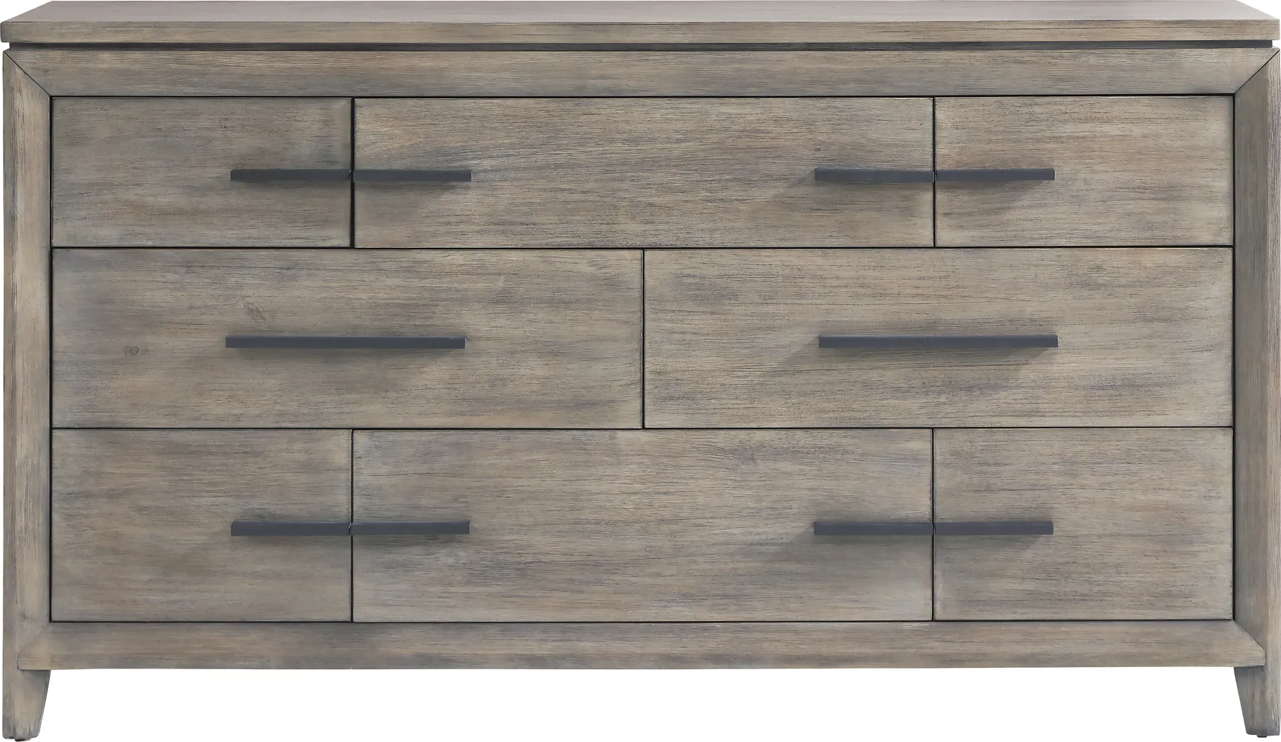 Dayton Place Gray 5 Pc Queen Bedroom - Thumbnail - Image 5