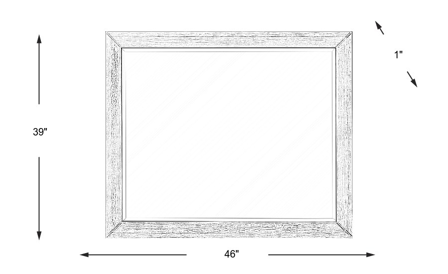Dimension Image. Please refer to the Dimension Tab on this page for dimension details.