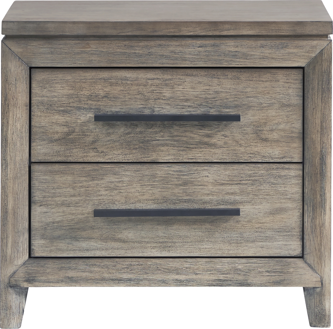 Dayton Place Gray 7 Pc King Bedroom - Thumbnail - Image 6