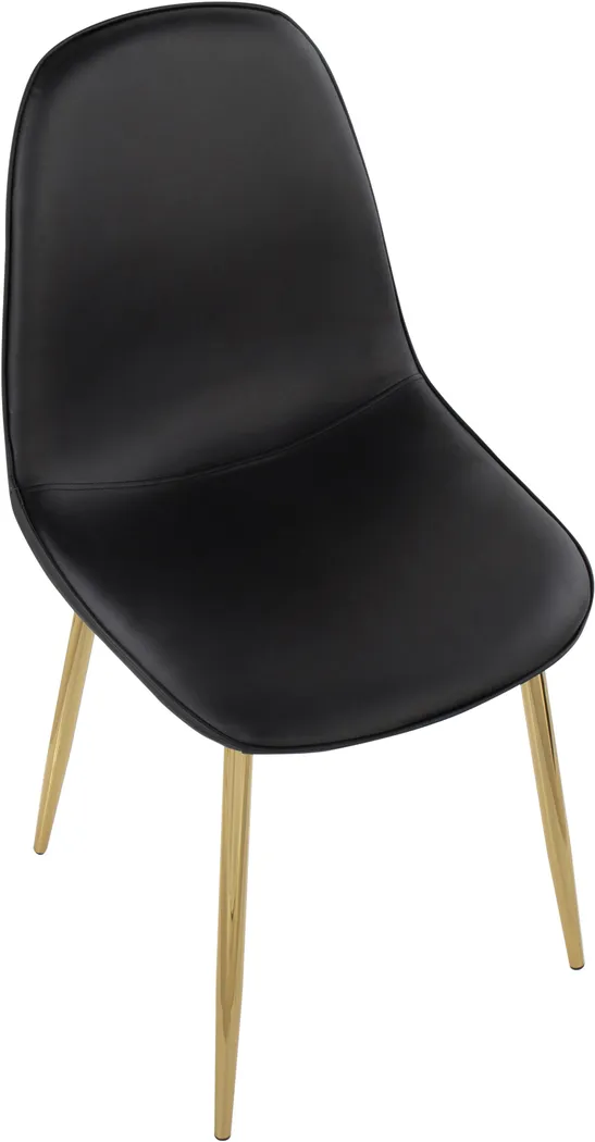 Dazet I Black Dining Chair Set of 2 - Thumbnail - Image 7