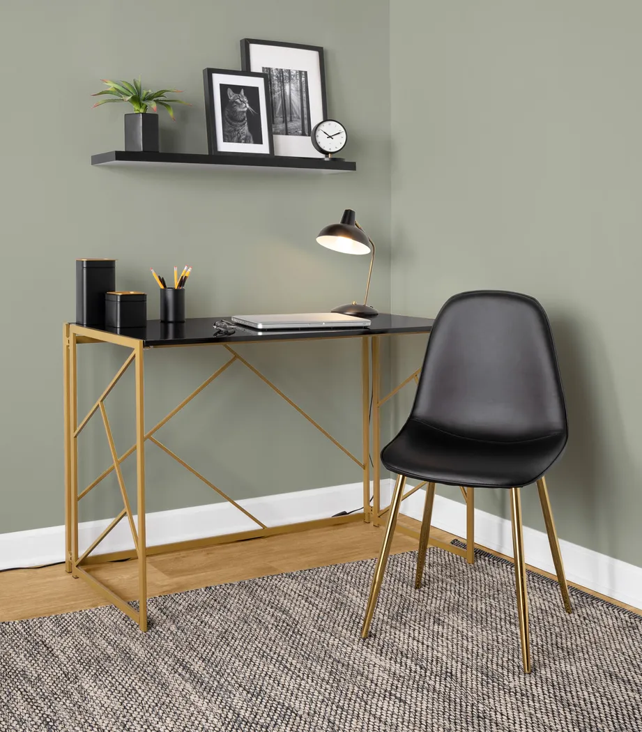 Dazet I Black Dining Chair Set of 2 - Thumbnail - Image 8