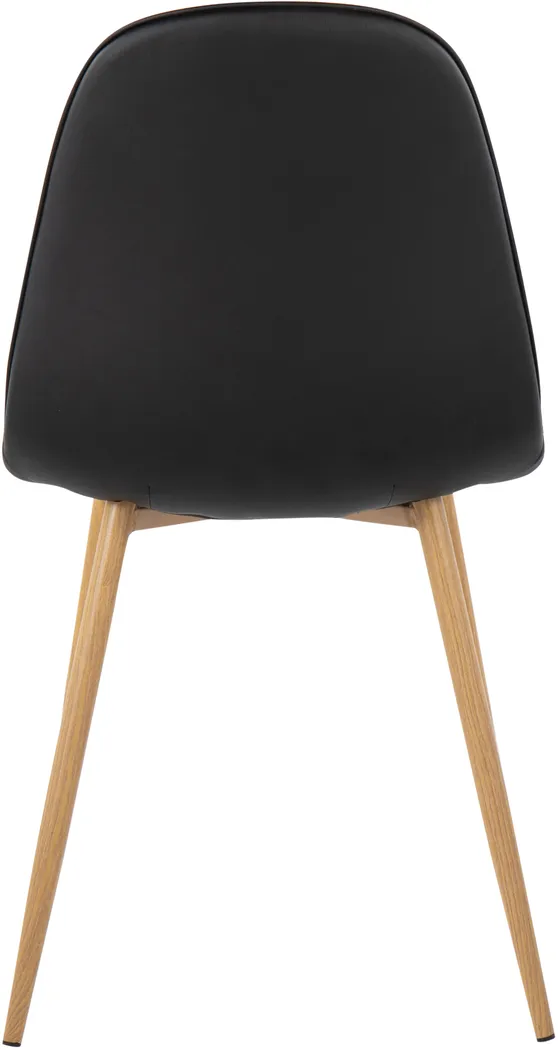 Dazet III Black Dining Chair Set of 2 - Thumbnail - Image 5