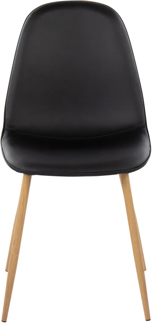 Dazet III Black Dining Chair Set of 2 - Thumbnail - Image 6