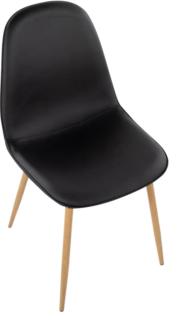 Dazet III Black Dining Chair Set of 2 - Thumbnail - Image 7