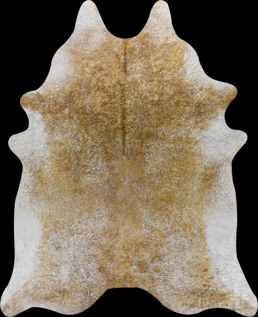 Daziel 8' x 10' Gold Rug - Thumbnail - Image 1