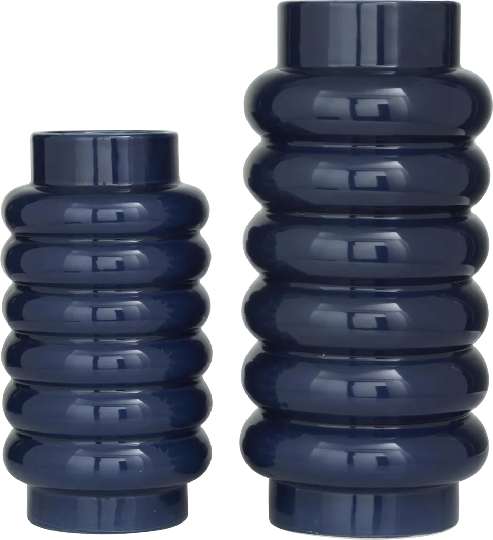 Deala Blue Vase, Set of 2 - Thumbnail - Image 6