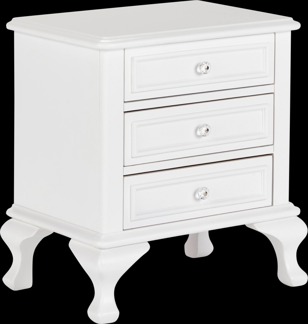 Dealwood White Nighstand - Thumbnail - Image 1