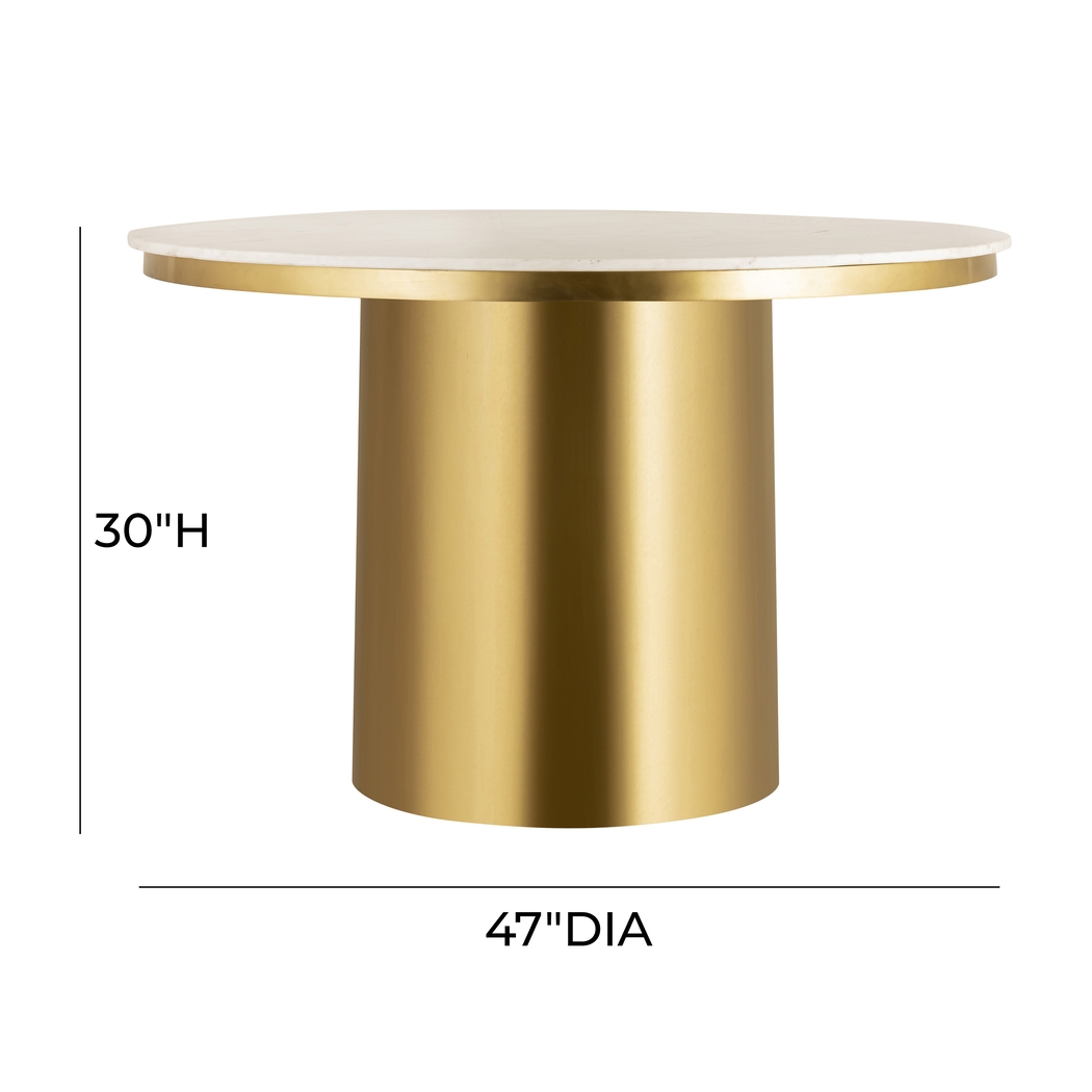 Deanhurst Gold Dining Table - Thumbnail - Image 7
