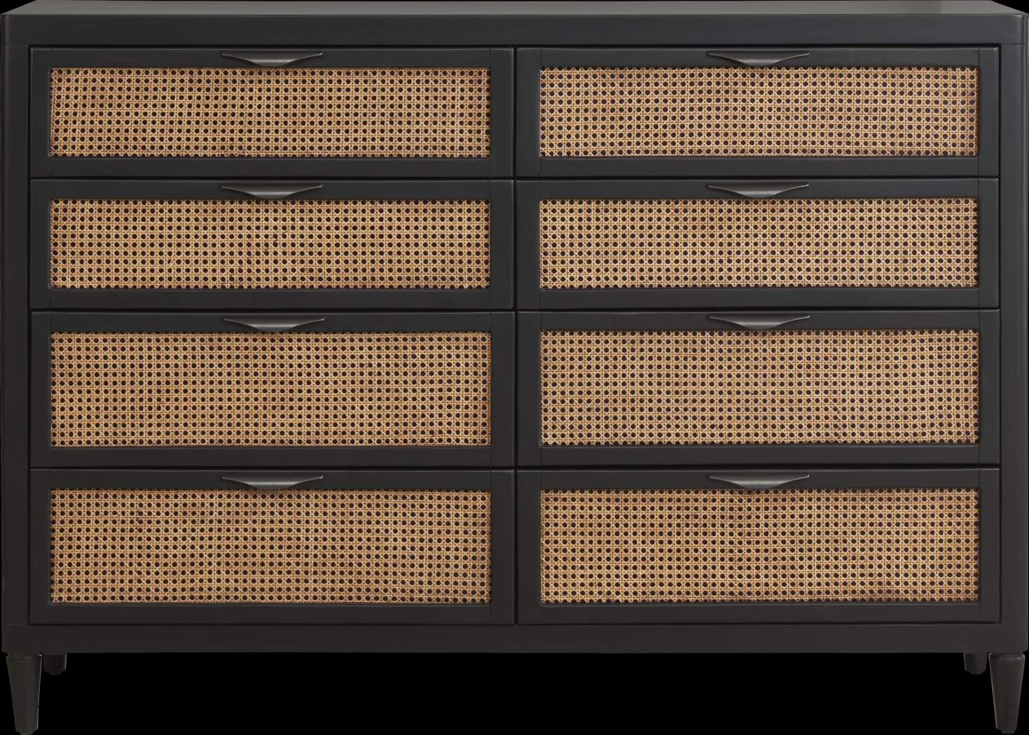 Deanwood Black 5 Pc Queen Woven Bedroom - Thumbnail - Image 3