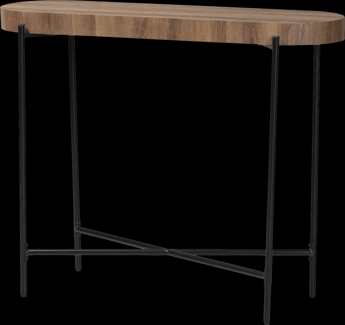 Deanza Brown Sofa Table - Thumbnail - Image 1