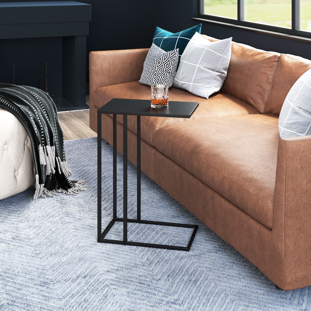 Dearmoun Black End Table - Thumbnail - Image 2