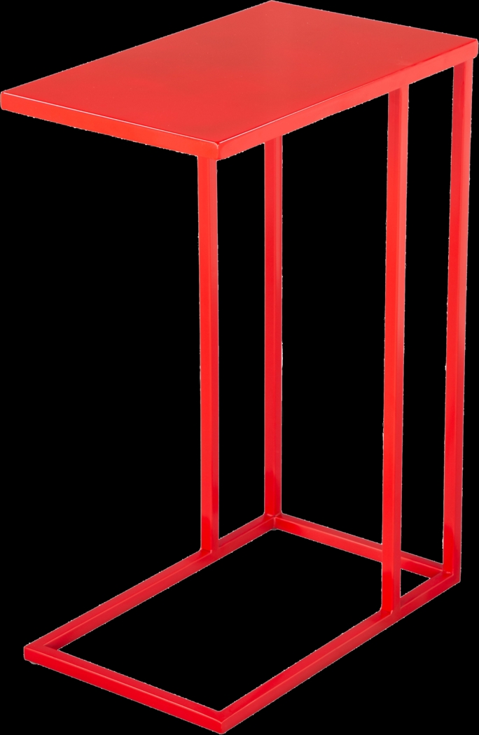 Dearmoun Red End Table - Thumbnail - Image 6
