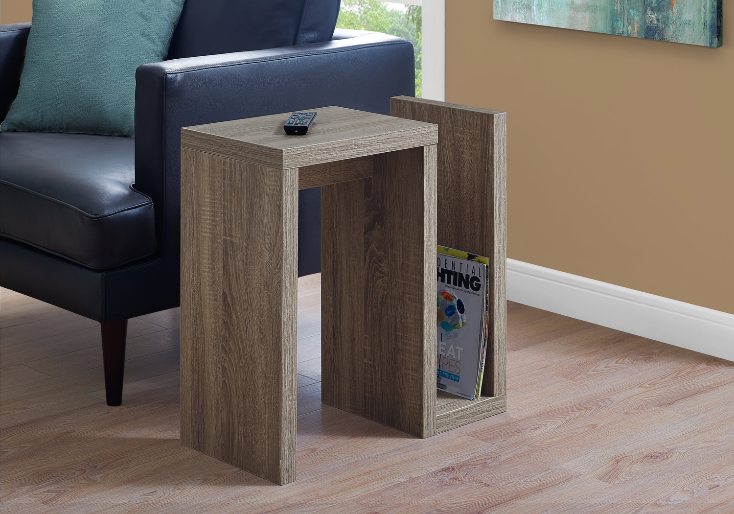 Dearsley Taupe Accent Table - Thumbnail - Image 2