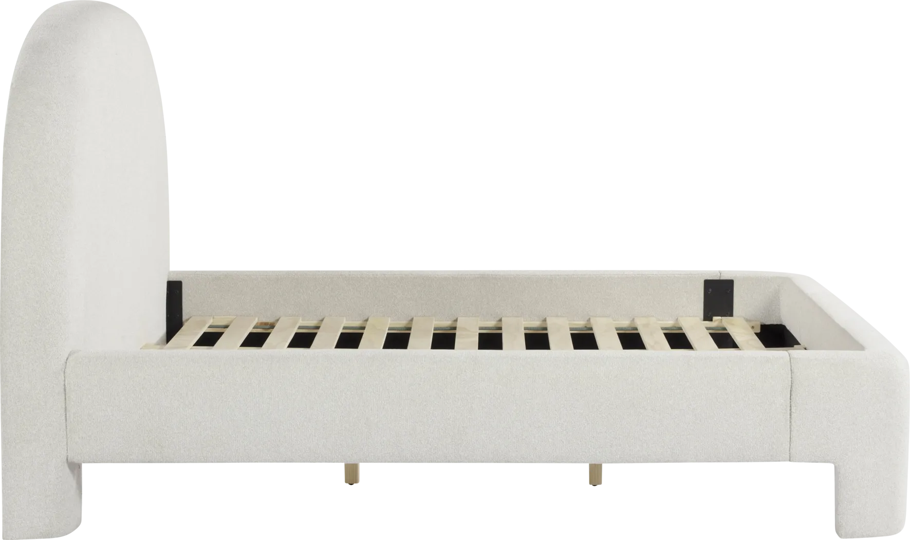 Debony Beige King Bed - Thumbnail - Image 11