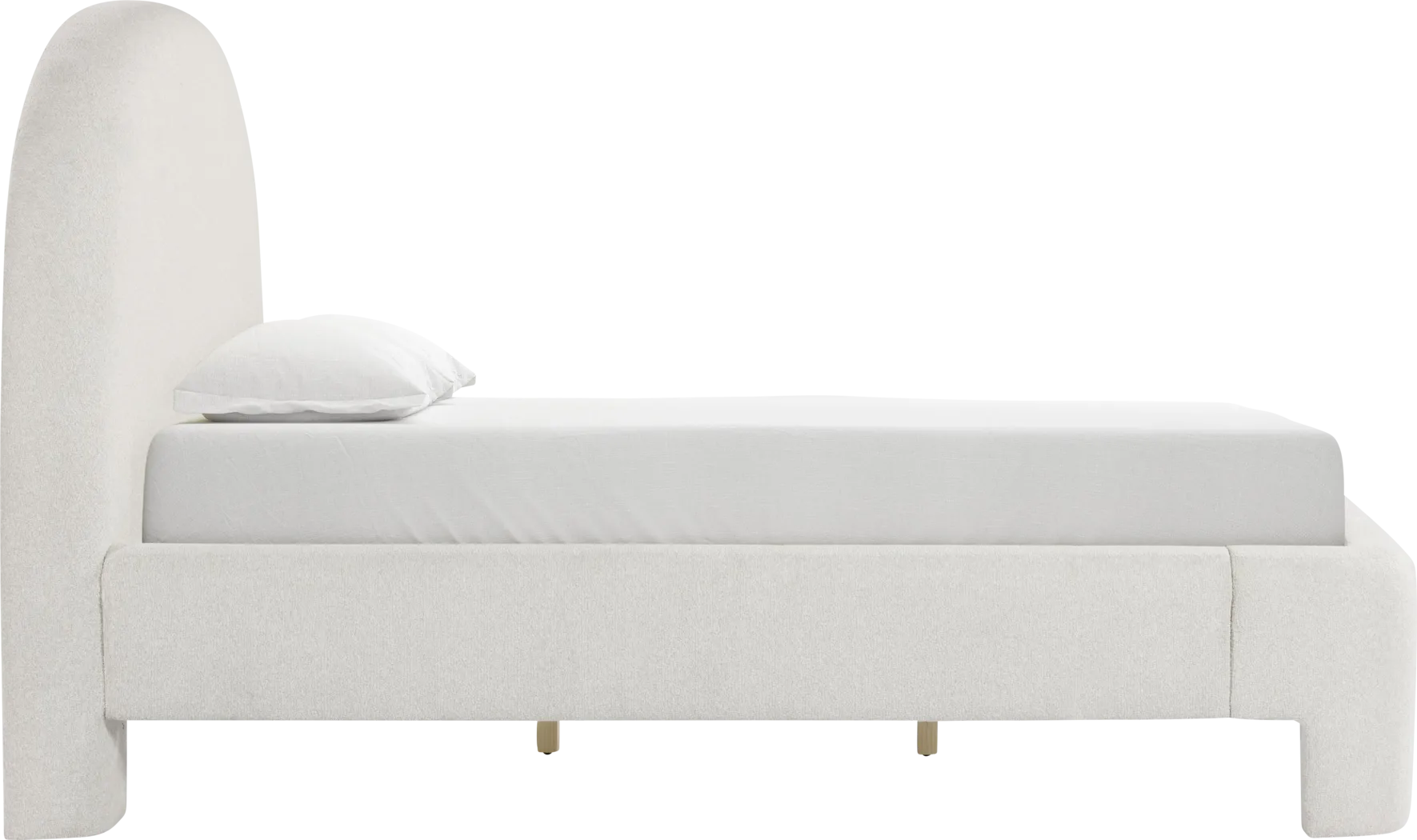 Debony Beige King Bed - Thumbnail - Image 5