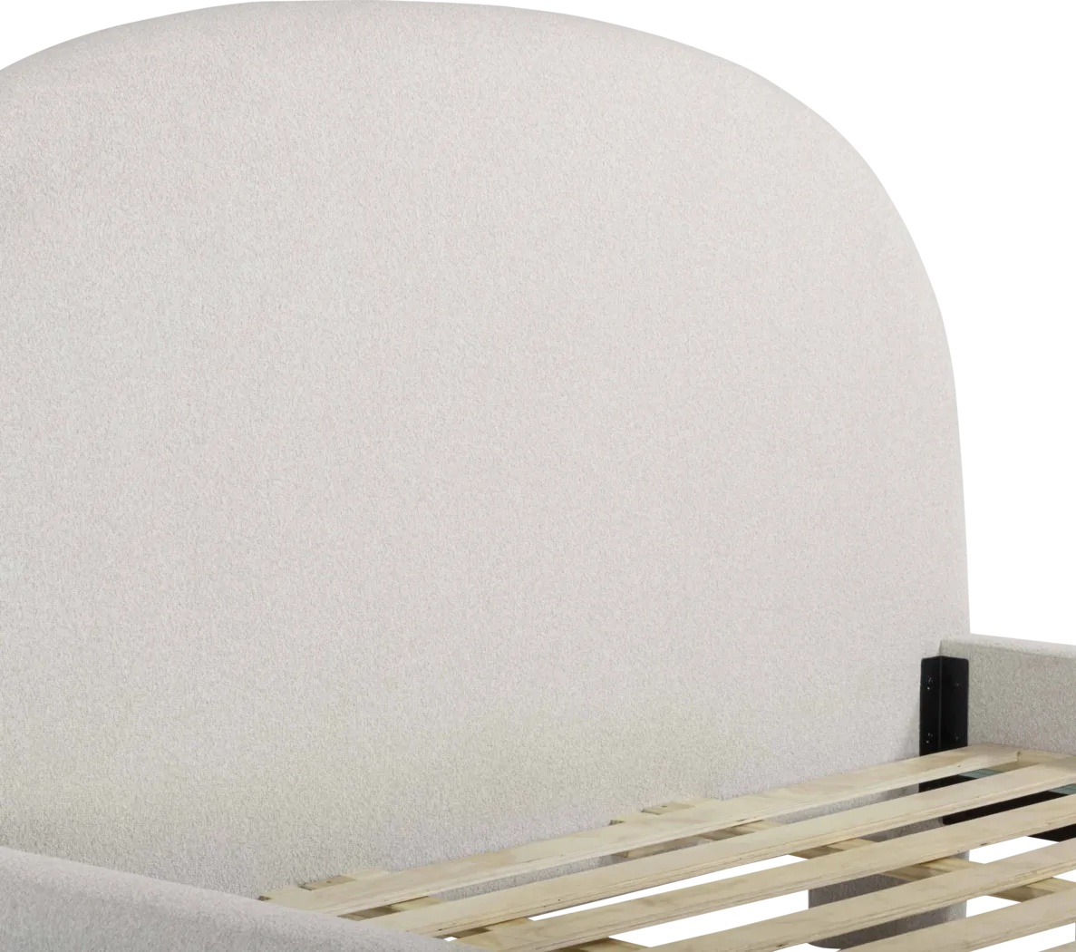 Debony Beige King Bed - Thumbnail - Image 7