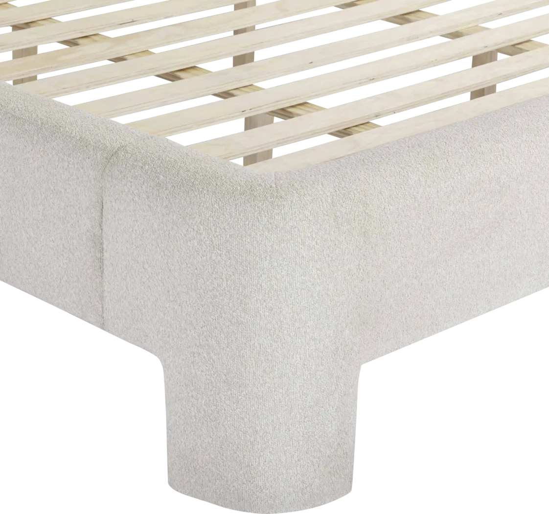 Debony Beige King Bed - Thumbnail - Image 8