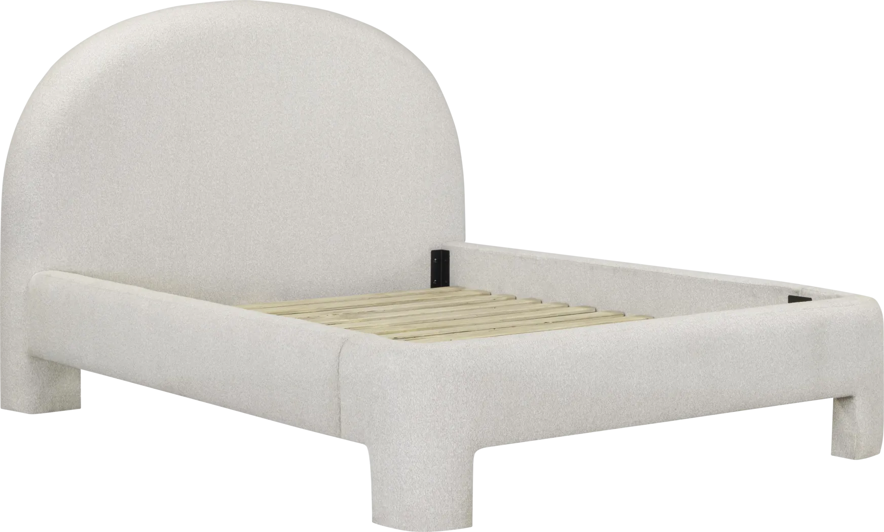 Debony Beige Queen Bed - Thumbnail - Image 12