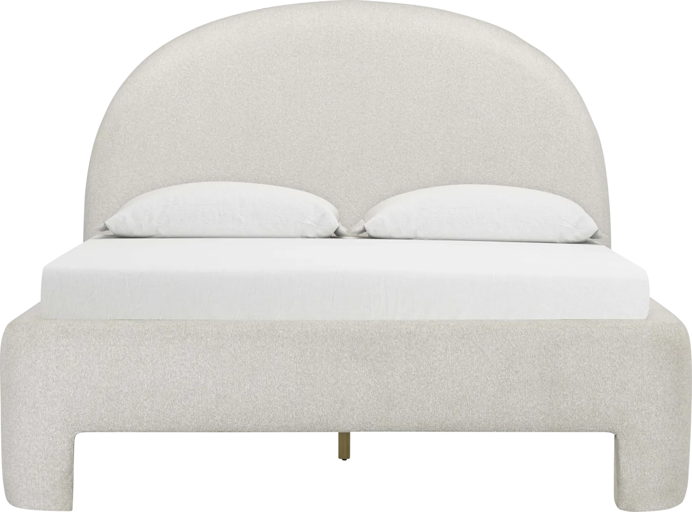 Debony Beige Queen Bed - Thumbnail - Image 6