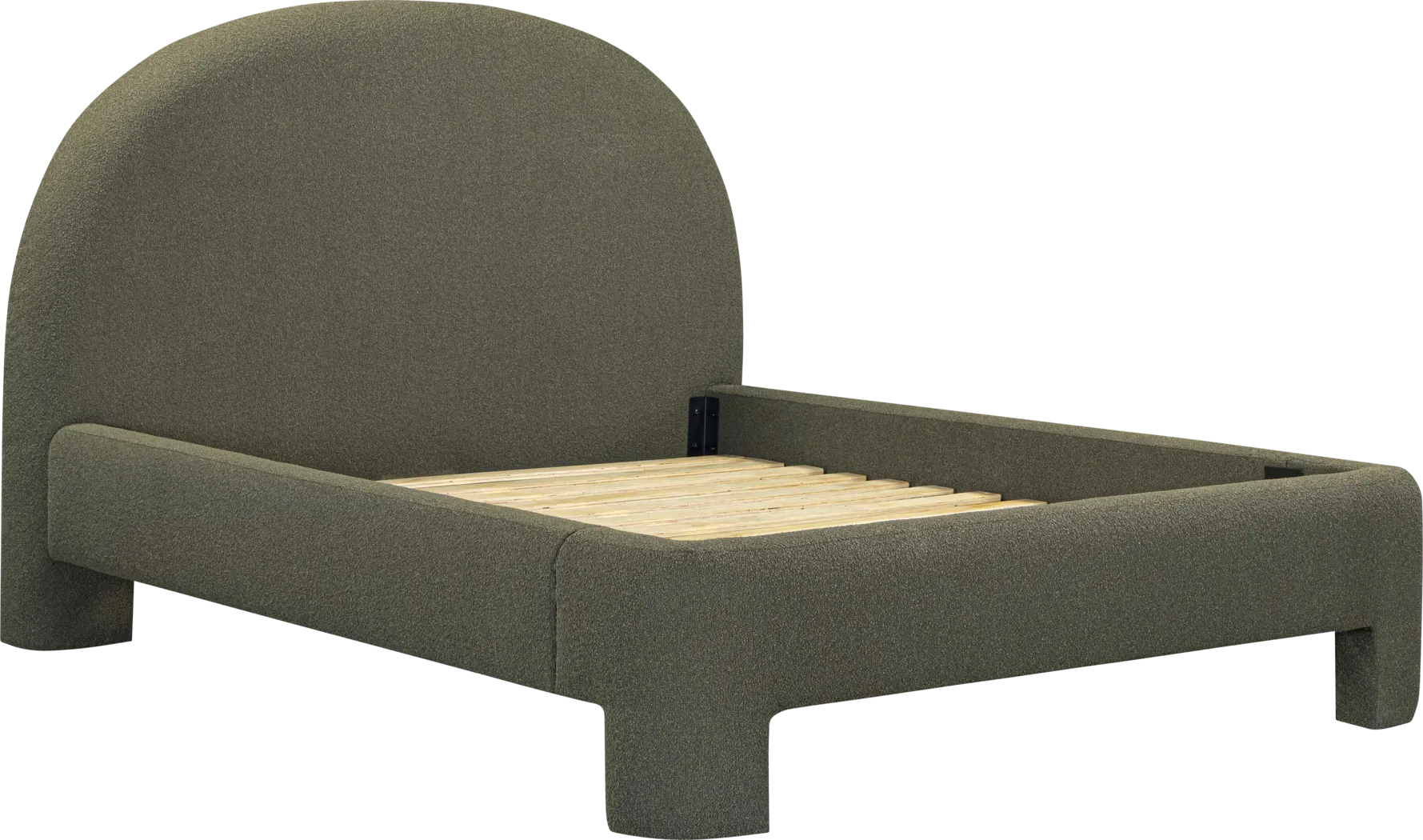 Debony Green Queen Bed - Thumbnail - Image 12