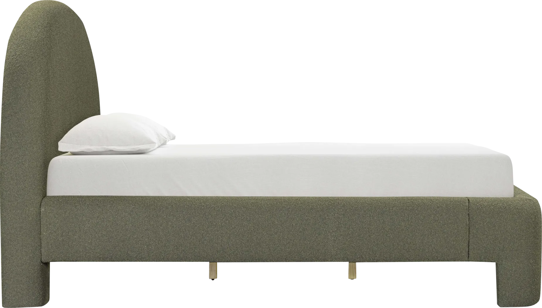 Debony Green Queen Bed - Thumbnail - Image 7