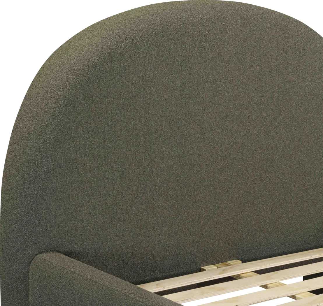 Debony Green Queen Bed - Thumbnail - Image 9