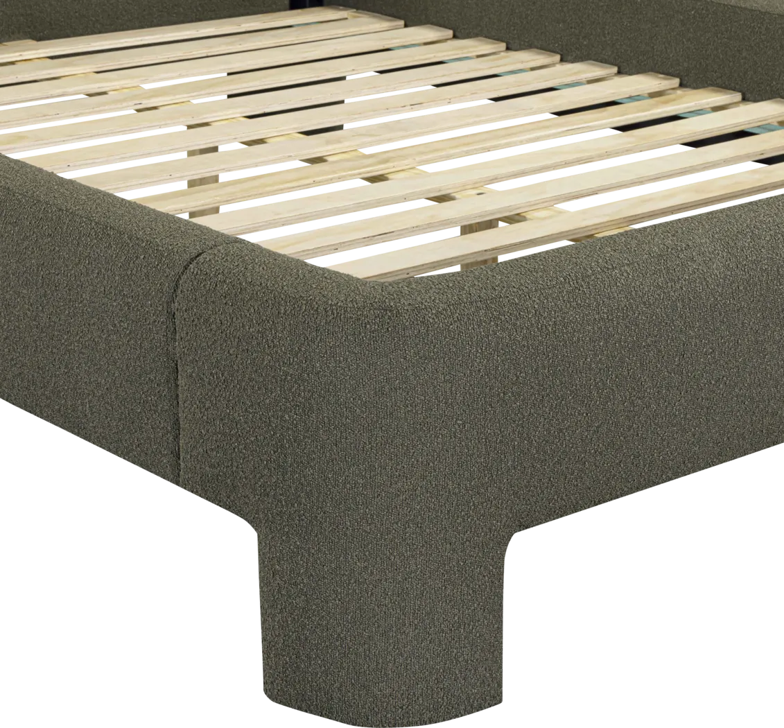 Debony Green Queen Bed - Thumbnail - Image 10