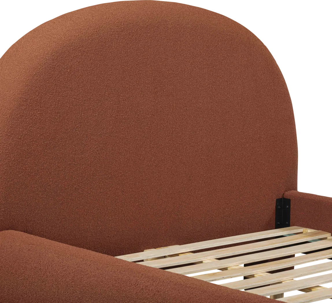 Debony Red Queen Bed - Thumbnail - Image 7