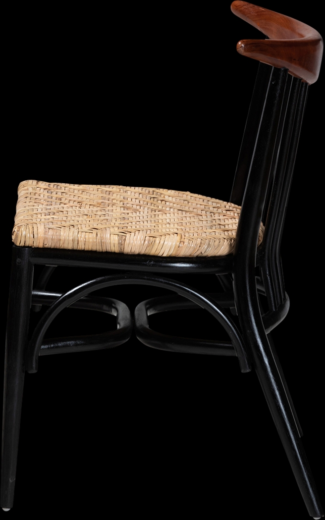 Debord Black Side Chair - Thumbnail - Image 4