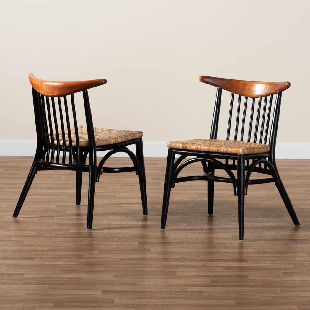 Debord Black Side Chair - Thumbnail - Image 9