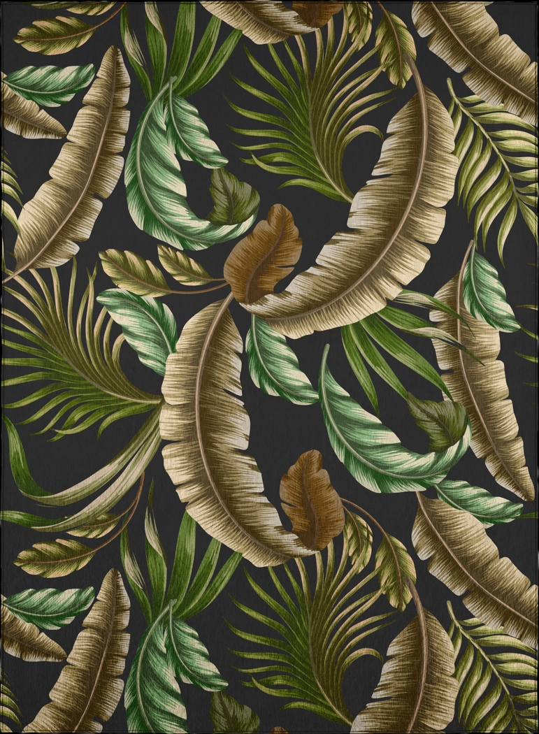 Decanso Black 5' x 8' Rug - Thumbnail - Image 1