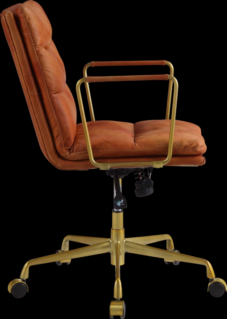 Decar Brown Office Chair - Thumbnail - Image 3