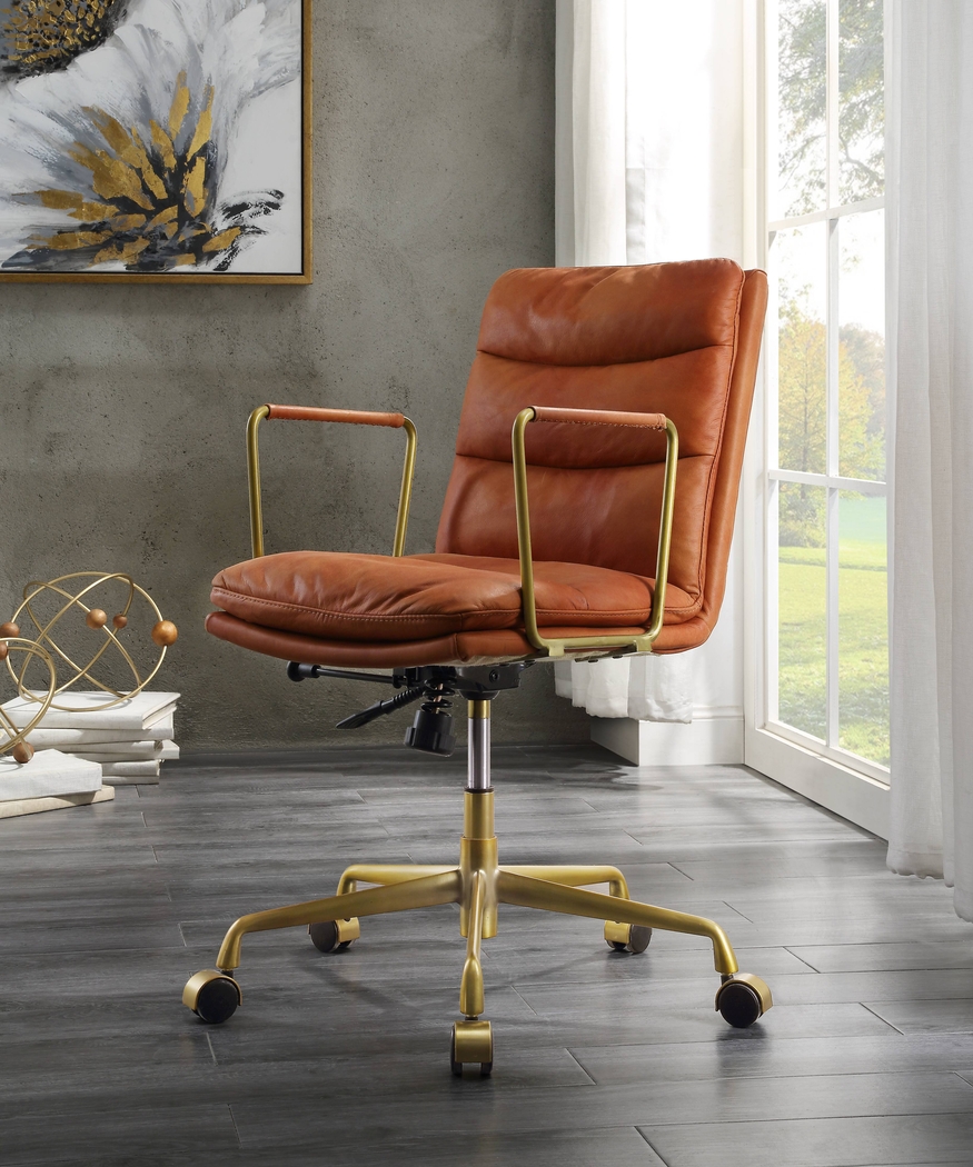 Decar Brown Office Chair - Thumbnail - Image 5