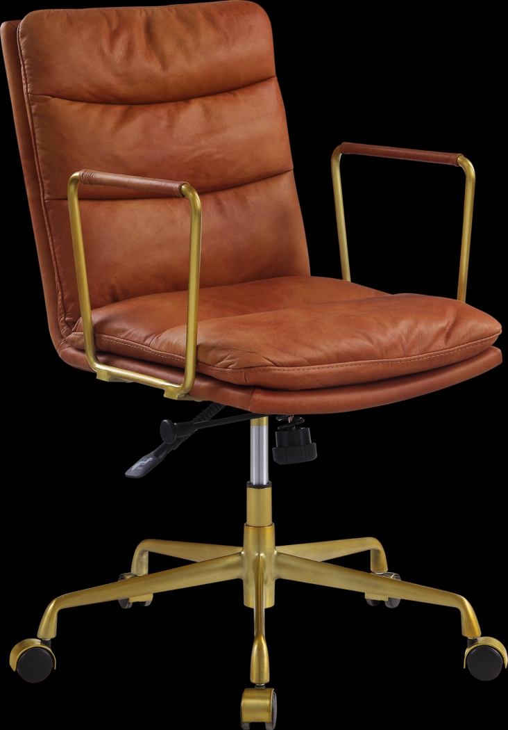 Decar Brown Office Chair - Thumbnail - Image 1