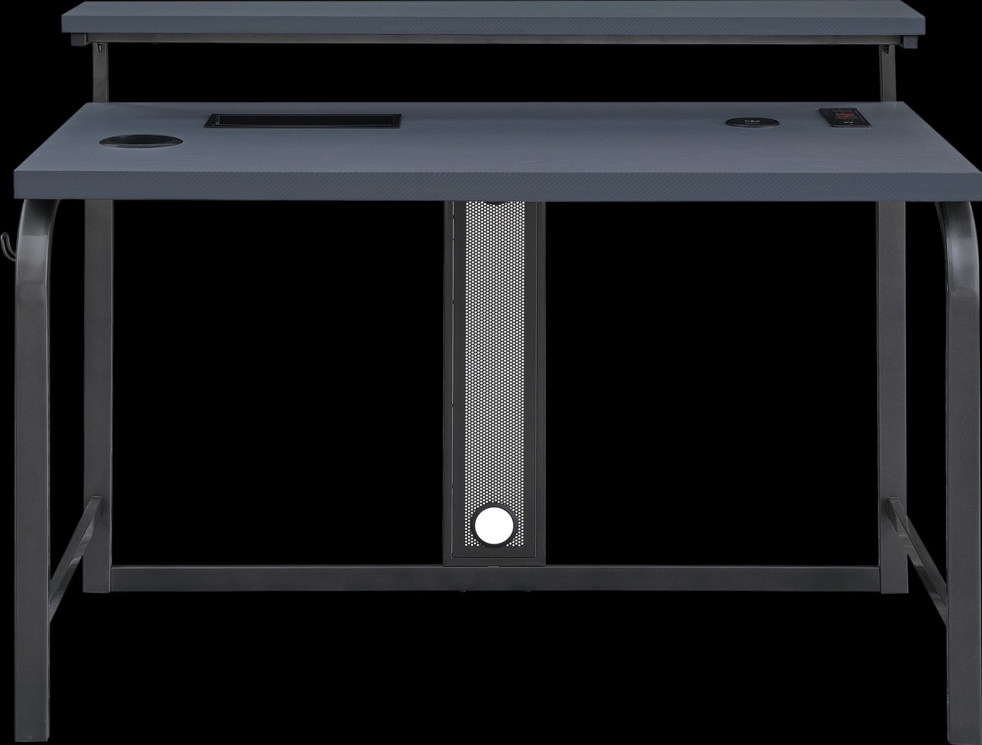 Deckard Gray Gaming Desk - Thumbnail - Image 2