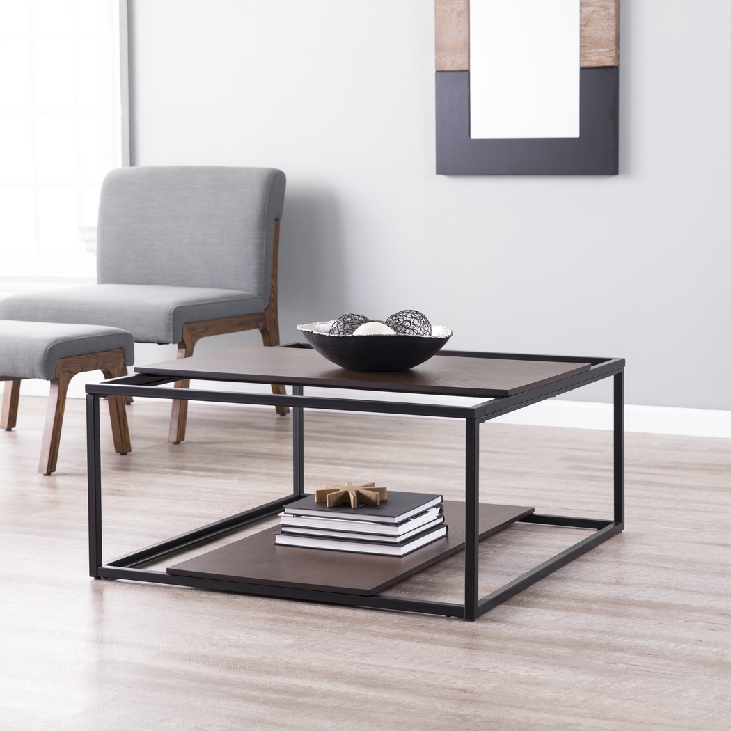 Decklan Brown Cocktail Table - Thumbnail - Image 4