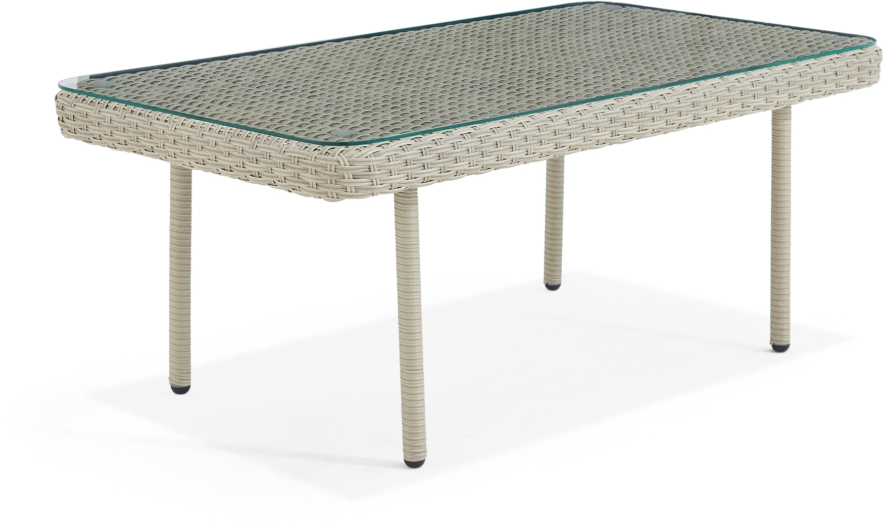 Deckle I Light Gray Outdoor Cocktail Table - Thumbnail - Image 2