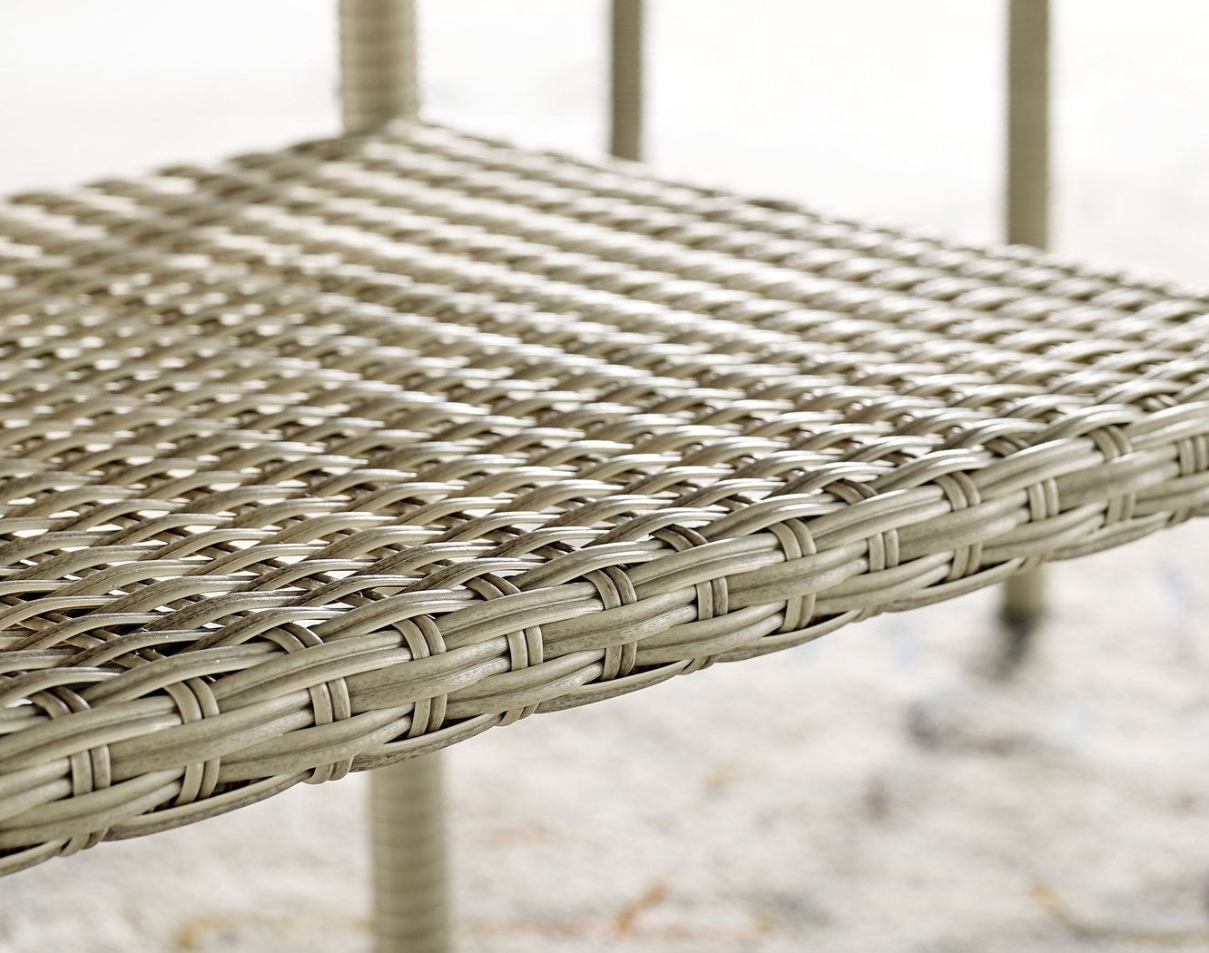 Deckle I Light Gray Outdoor Cocktail Table - Thumbnail - Image 4